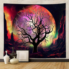UV Lamp Printed Fluorescent Tapestry For European And American Parties