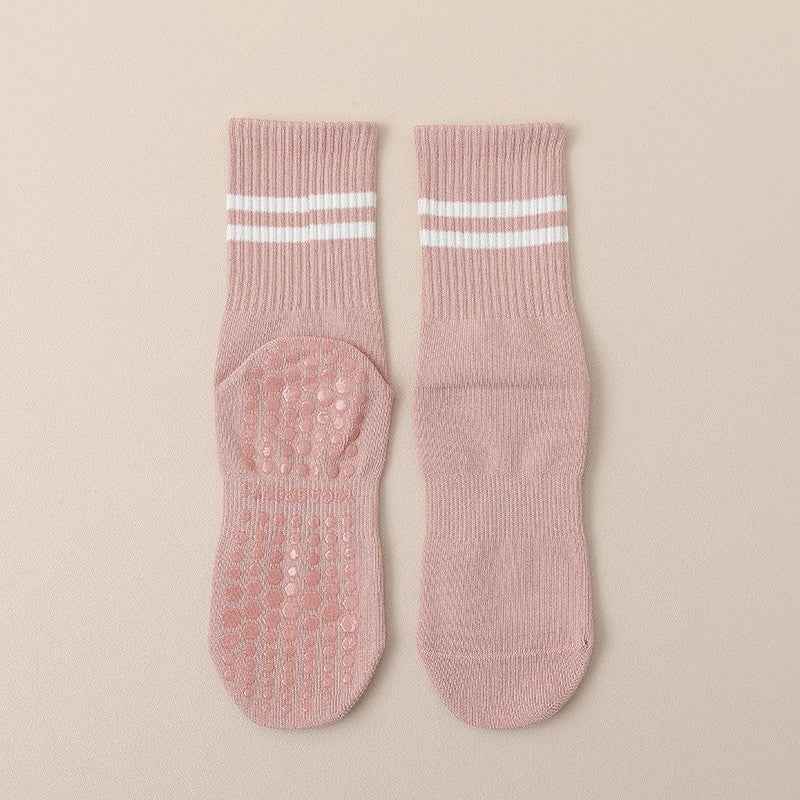 Tube Socks Professional Sports Anti-slip Silicone Indoor Fitness Pilates Boneless Room Socks