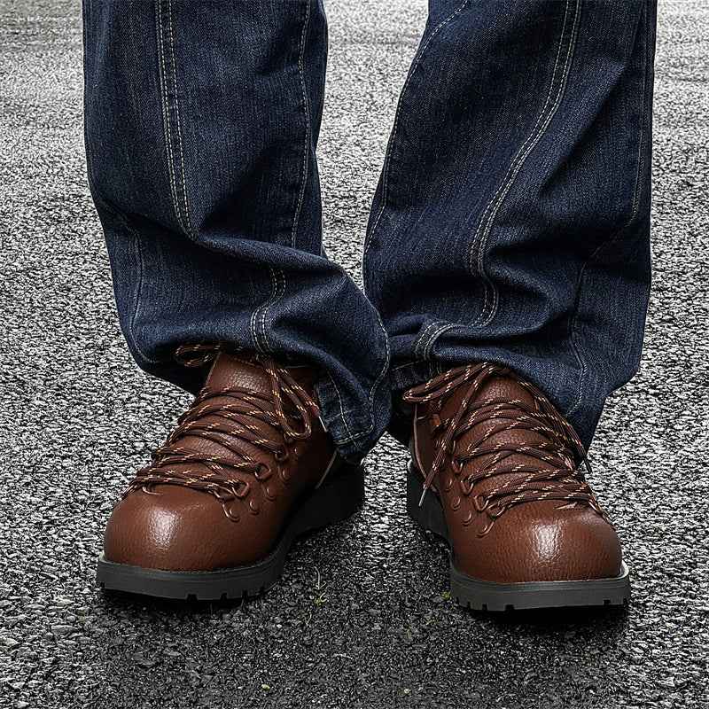 British-style Men's Shoes, Edgy And Stylish Leather Shoes For Men