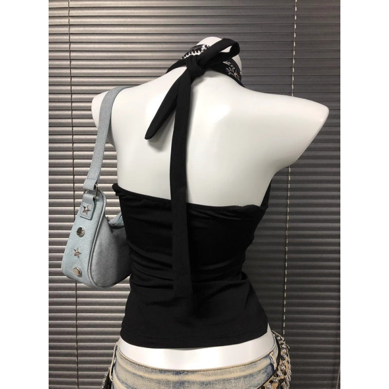 Niche Black V-Neck Embroidered Halter Backless Sophisticated Vintage Top by Mirlaine Univers Niche Black V-Neck Embroidered Halter Backless Sophisticated Vintage Top Mirlaine Univers niche-black-v-neck-embroidered-halter-backless-sophisticated-vintage-top 0 Niche Black V-Neck Embroidered Halter Backless Sophisticated Vintage Top Mirlaine Univers Niche Black V-Neck Embroidered Halter Backless Sophisticated Vintage Top