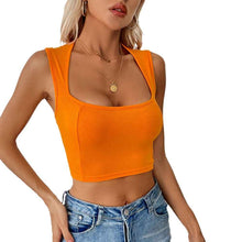 Solid-color Sleeveless Tube Top Wearable As An Outer Layer Or Inner Base