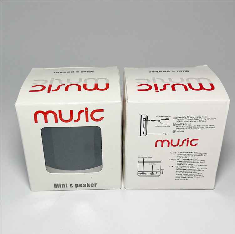 A9 Mini Cracked Bluetooth Speaker - Portable Card-inserted Subwoofer With LED Light, Wireless Speaker, Gift Option