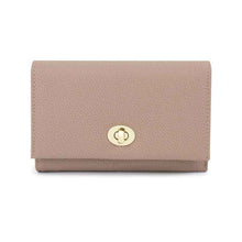 Luxury Leather Influencer-Style Womens Wallet With A Lock Closure
