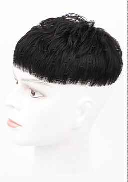 Korean Style Handsome Real Hair Fashion Hot Fluffy Natural Wig