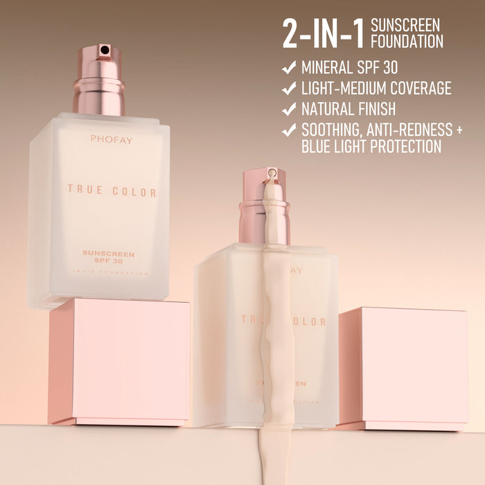 FOND DE TEINT LIQUIDE MATIFIANT ET PROTECTEUR SPF 30