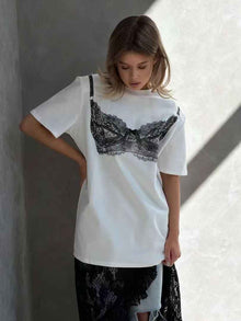 Women's Pure Cotton Short-sleeve T-shirt Top