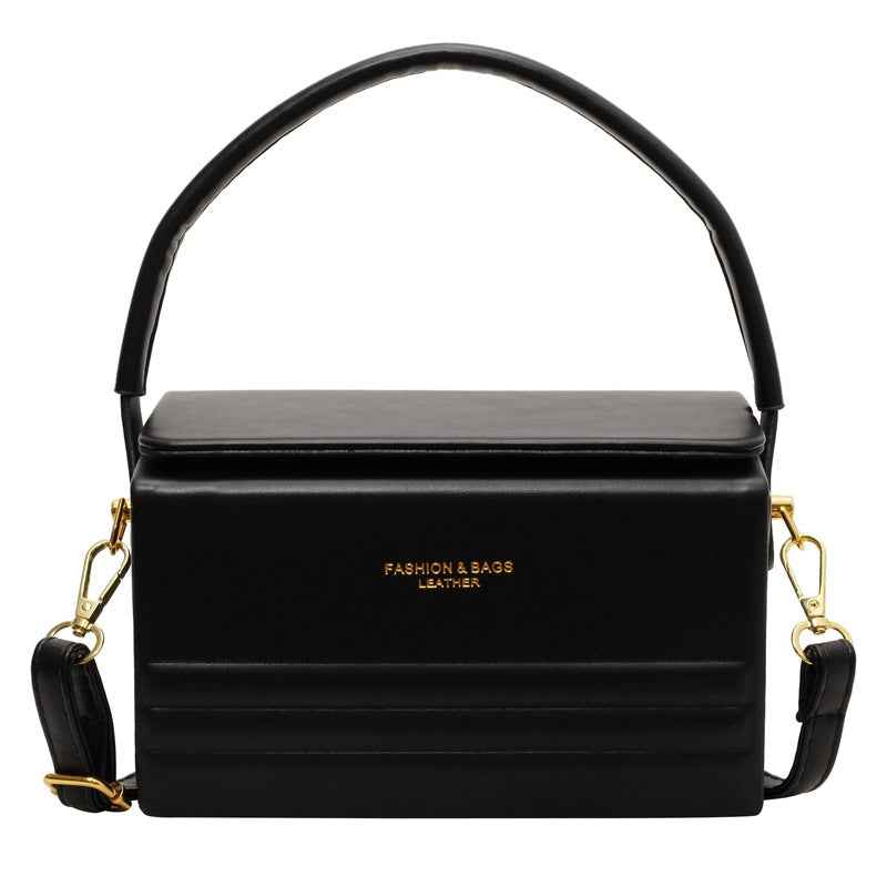 Womens Stylish Versatile Box Crossbody Bag