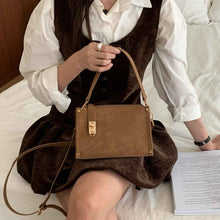 Casual Fashion Womens Handheld Zipper Shoulder Bag