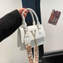 Womens Fashion Solid-Color Tassel Crossbody Bag