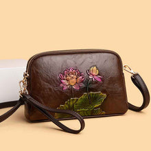 Ethnic-style Vintage Embossed And Carved Single-shoulder Bag