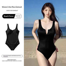 Womens One-Piece V-Neck Bikini Swimsuit