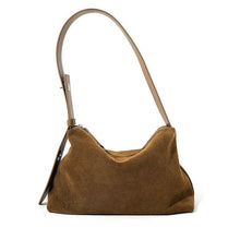 Womens Genuine Leather Bag High-Gloss Matte Cowhide Tote