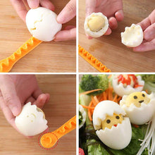 Fancy Cooked Eggs Cutter Household Boiled Eggs Creative Tools Bento Cut Flower Shaper