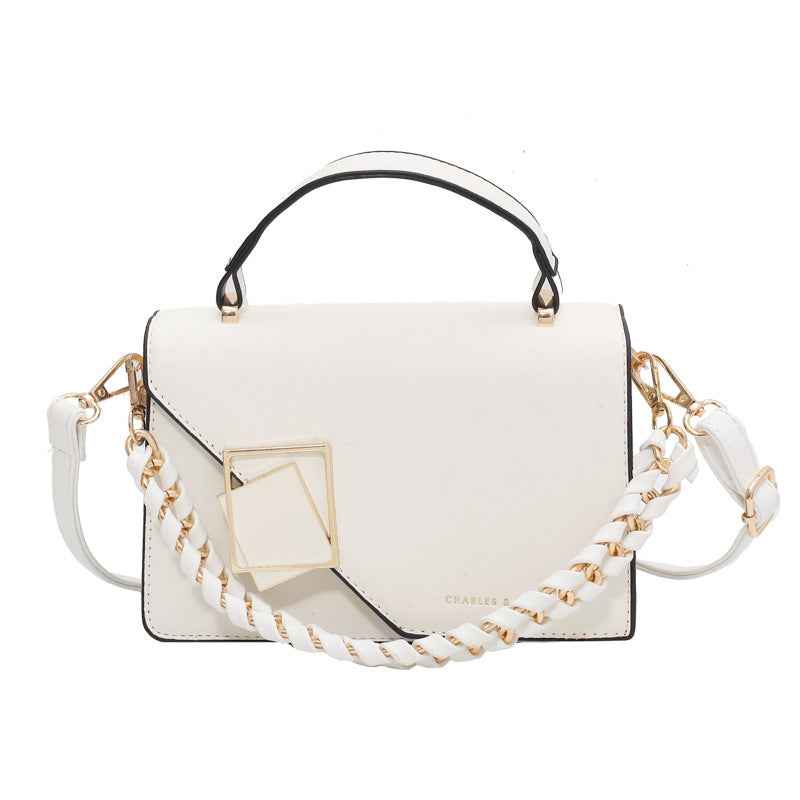 Chain Shoulder Crossbody Bag Handheld Small Square Bag