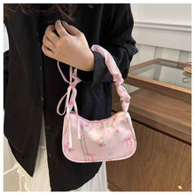 Fresh And Sweet Floral Underarm Bag For Women