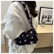 Fresh And Sweet Floral Underarm Bag For Women