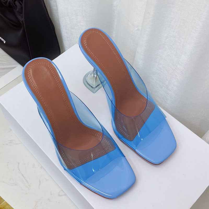 Stiletto Crystal High Heels Women  Toe Sandals