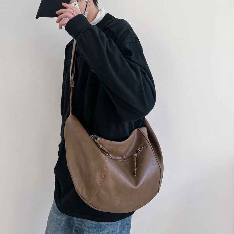 Retro Korean-style Crossbody Dumpling Bag