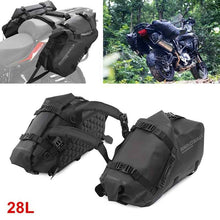 Adjustable-strap Textile Saddle Bag