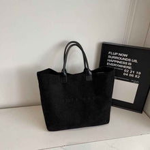 Retro Lettered Casual All-match Tote Bag