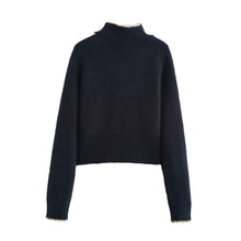 Ladies Bow Decorative Vest Pullover Sweaters