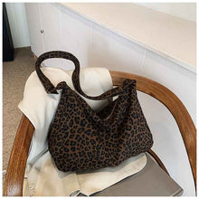 Large Capacity Leopard-Print Shoulder Crossbody Bag