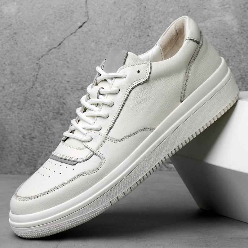New Men's Casual Leather Shoes Formal Soft Sole