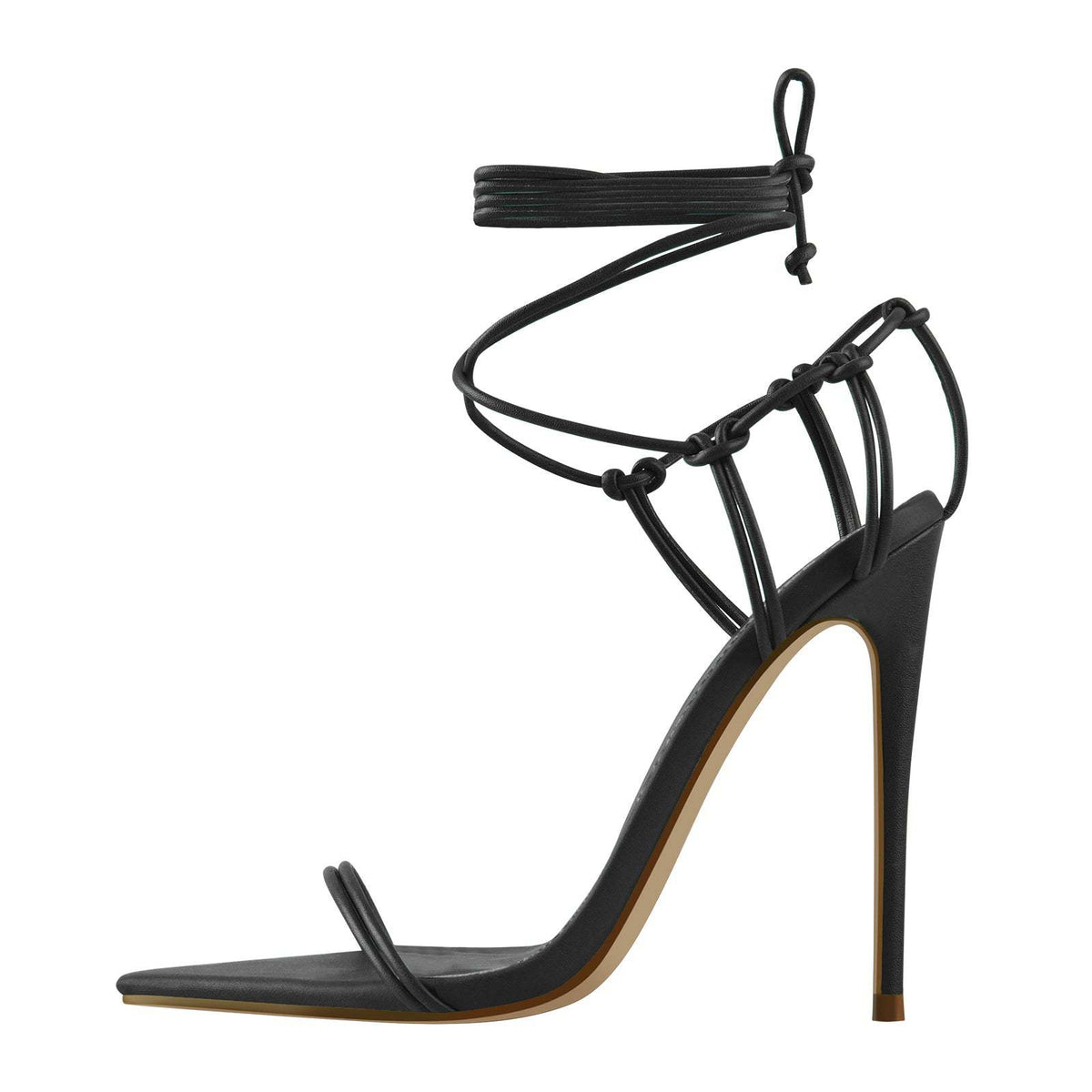 New Pointed Toe Stiletto Sandals Women by Mirlaine Univers