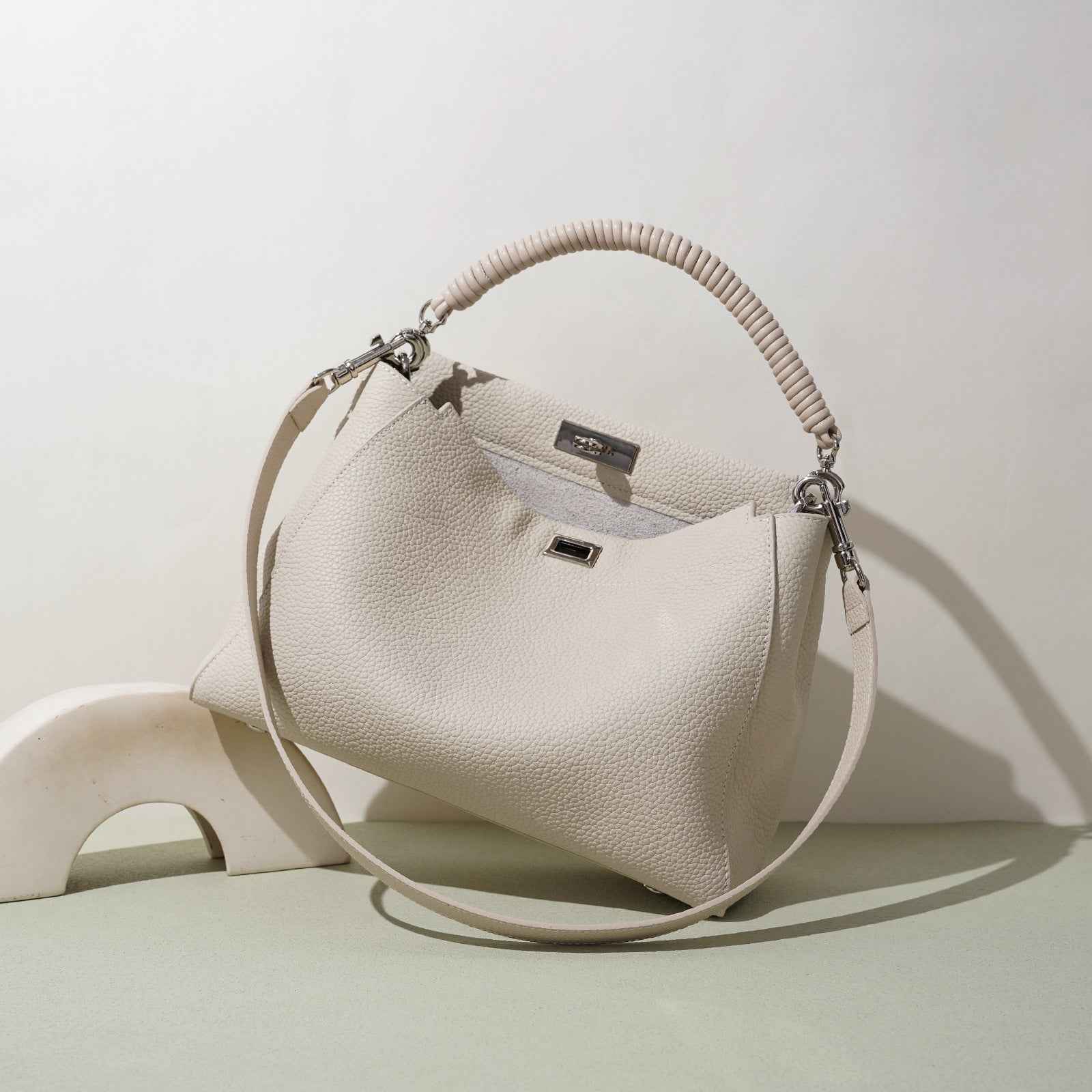 Motorcycle-style Fashion Large-capacity Crossbody Bag