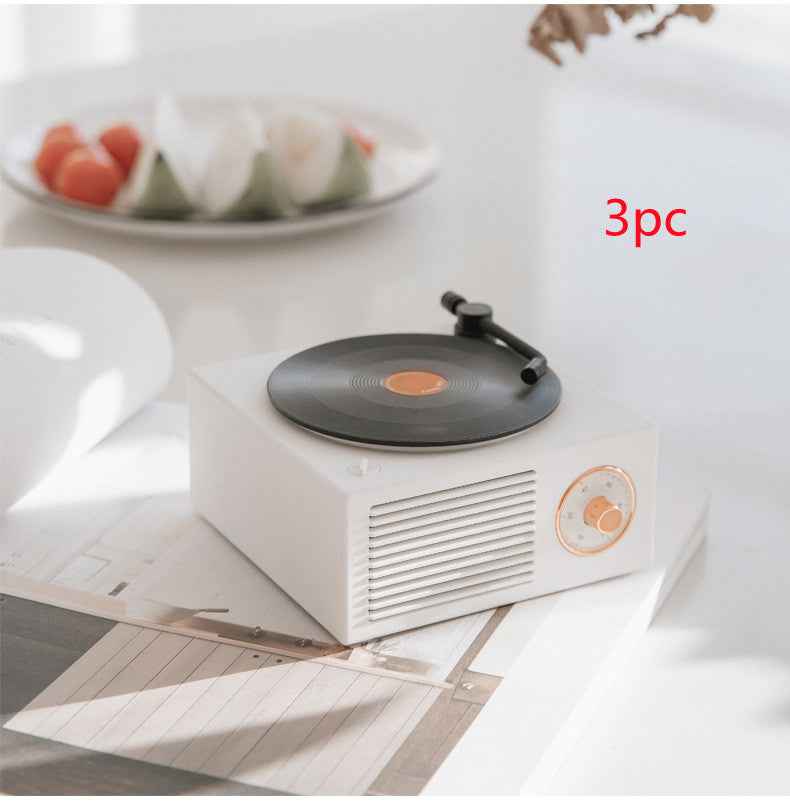 Wireless mini portable retro phonograph Bluetooth-compatible speaker