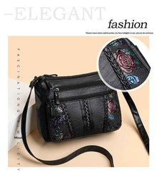 Womens Versatile Minimalist Crossbody Bag With A Large Capacity