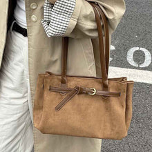 Womens Stylish Vintage Suede Bag