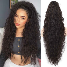 Grip Ponytail Fluffy Long Curly Hair Horse Tail Wig