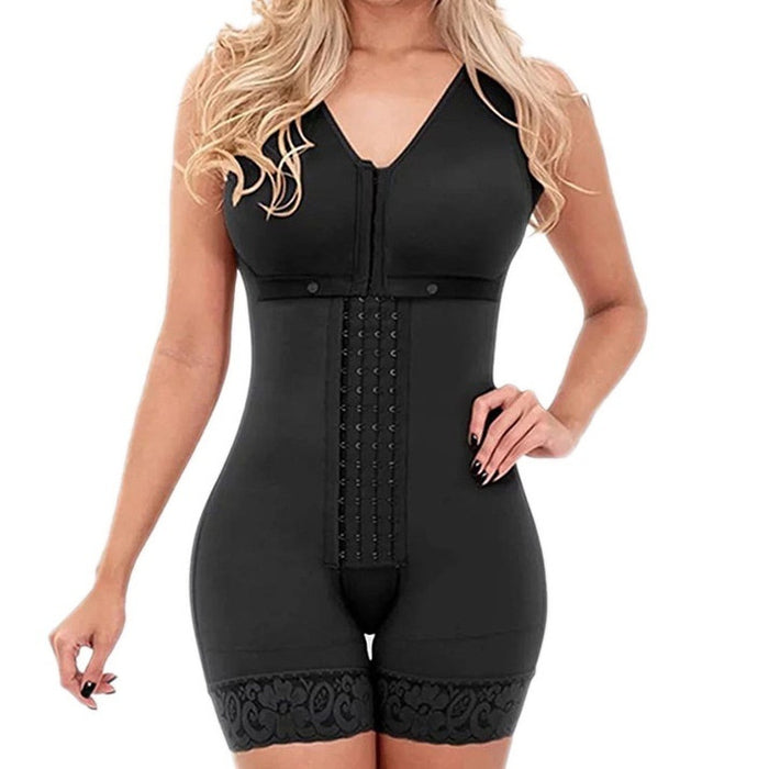 Combinaison gainante sculptante avec effet ventre plat et galbe des fessiers