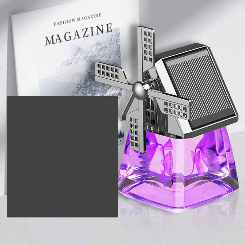 Fragrance Long-lasting Light Perfume Solar Windmill Ornaments