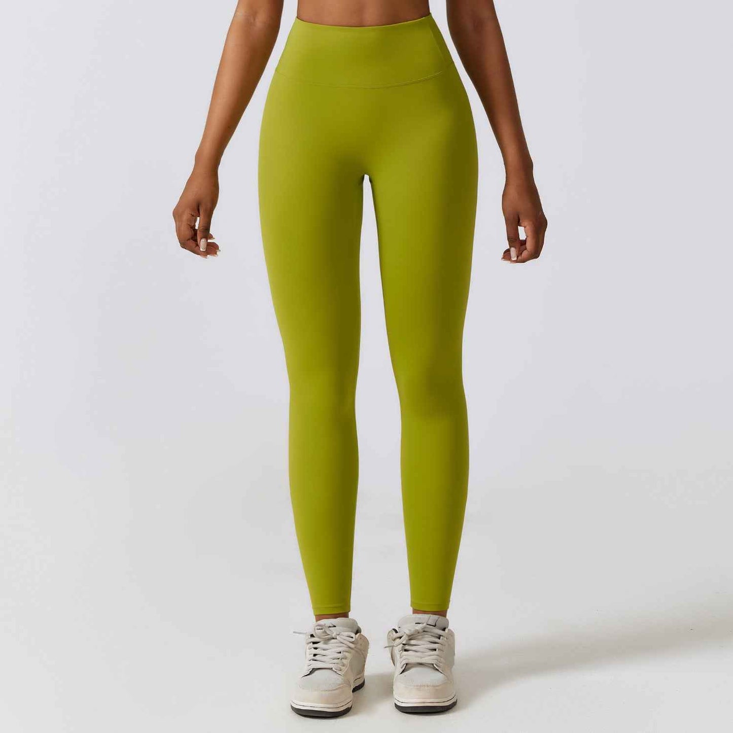 Breathable Outer Wear Skinny Running Nude Feel Quick-drying Fitness Pants