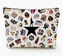 Womens Canvas Clutch With English Pattern