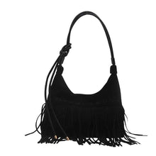 Womens Bohemian Retro Tassel Shoulder Crossbody Bag
