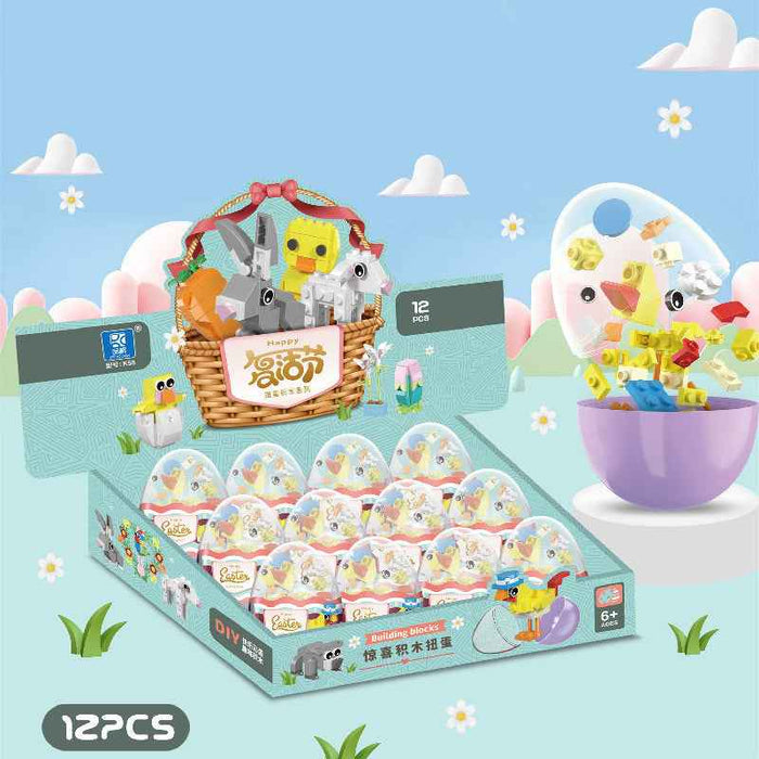 Small Particle Building Blocks Gashapon Easter Toy Gift