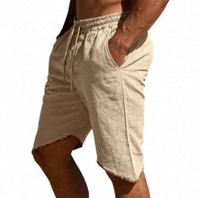 Men's Linen Loose Beach Casual Shorts