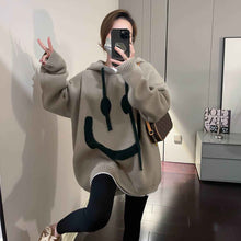 Hooded Plus-Size Thickened Sweater Knitwear