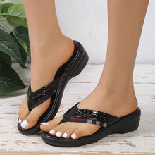 Flip-Flops Wedge Platform Sandals Slippers Women
