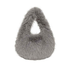 Womens Versatile Simple Plush Tote Bag