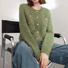 Sweaters Cardigan Women's Casual Temperament Top Short Lazy Classic Style