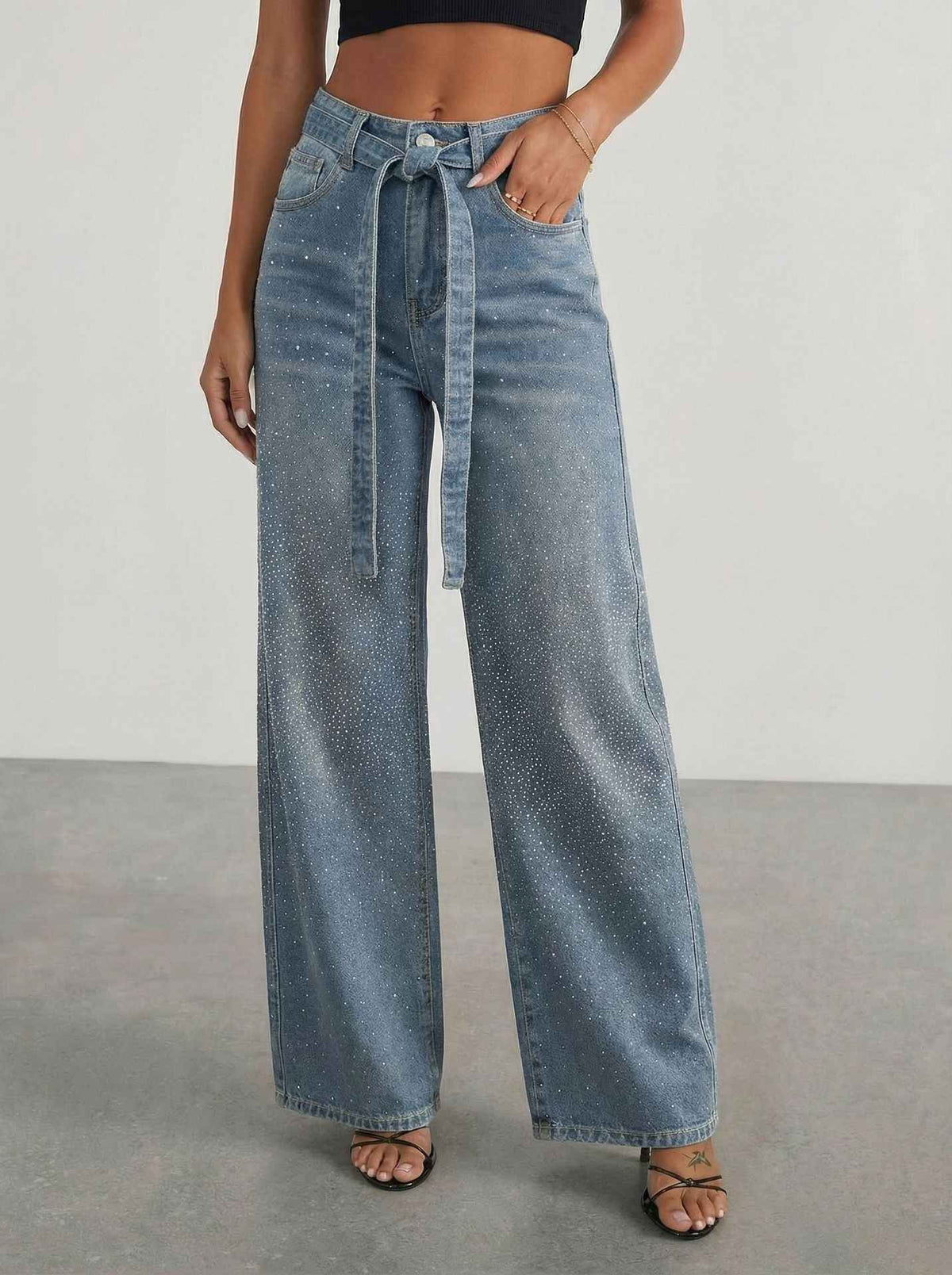 Women's Loose-fit High-waist Wide-leg Jeans