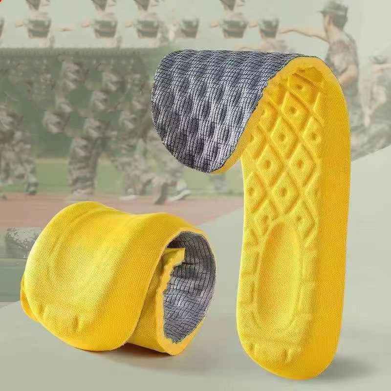 Breathable Student Military Training Insoles High Bounce