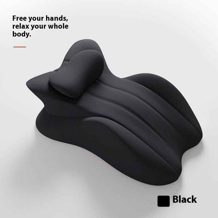 Leg Lifting And Playing Mobile Phone Face Pillow Bed Polyester Cotton Decompression