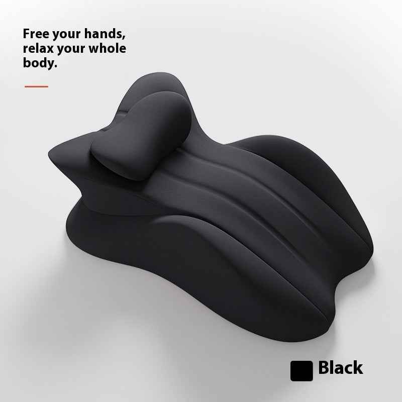 Leg Lifting And Playing Mobile Phone Face Pillow Bed Polyester Cotton Decompression