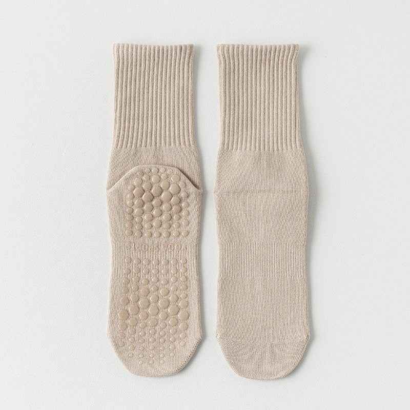 Tube Socks Professional Sports Anti-slip Silicone Indoor Fitness Pilates Boneless Room Socks