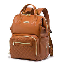 Solid Color Waterproof Fashion All-match Portable Backpack